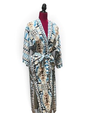 Dazy Geo Print Boho Kimono Size XS